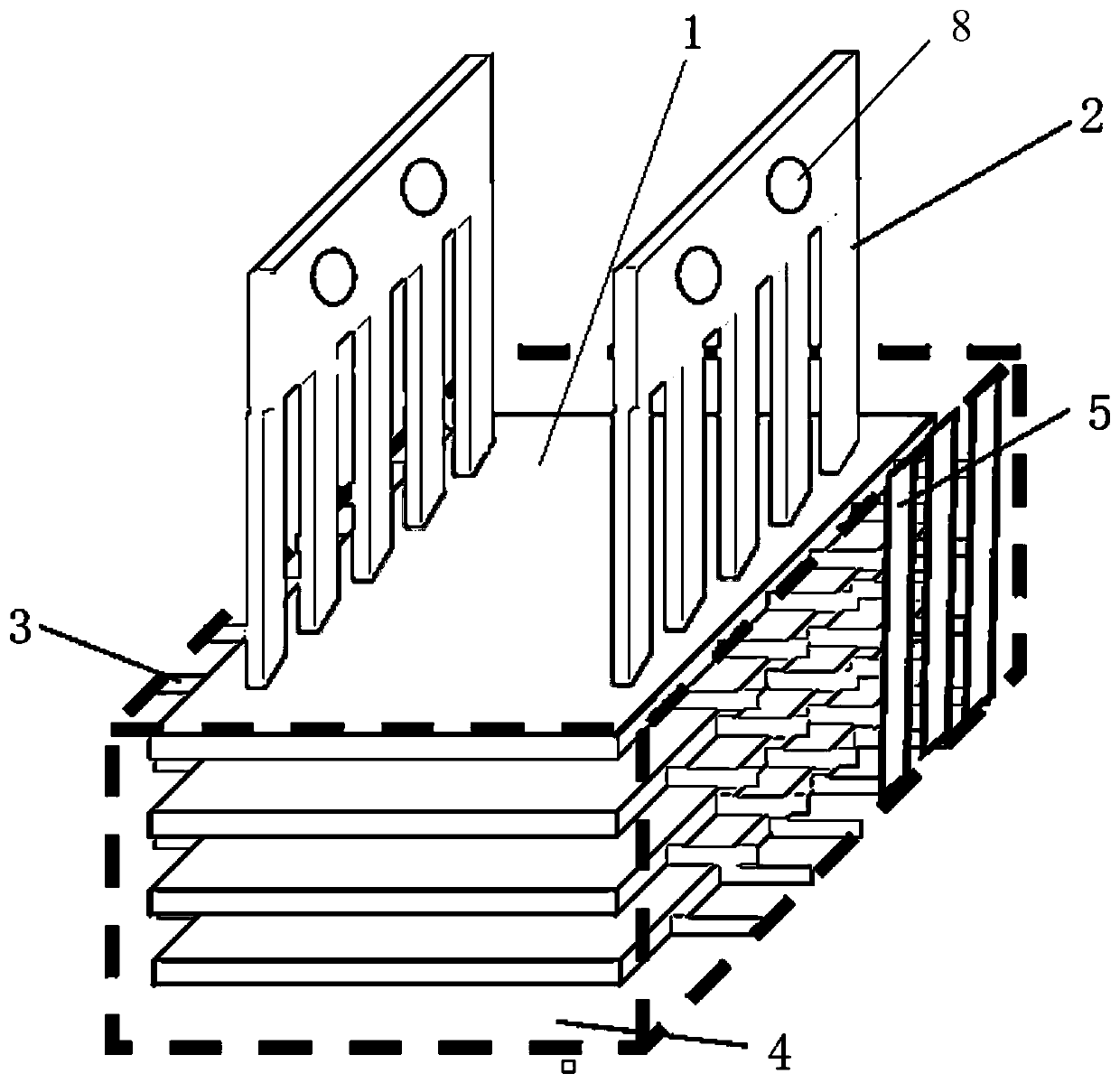 Local plating resistance protective method of SOP packaged to-be-plated circuit module