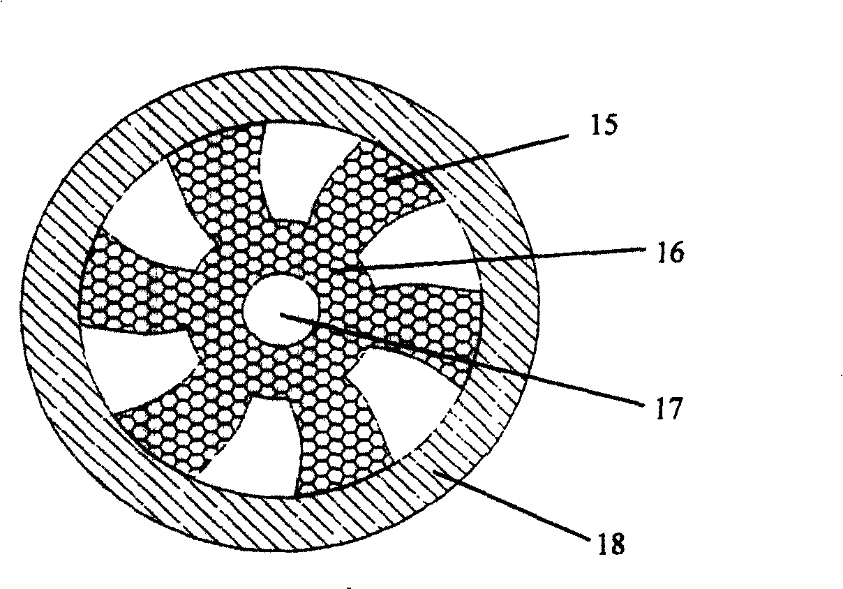 Composite filtering-regeneration device for particulates in exhaust gas from diesel vehicle