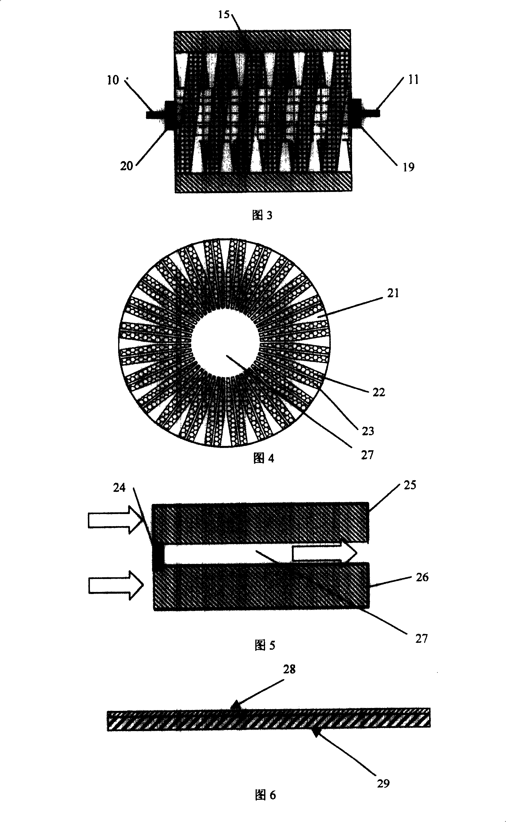 Composite filtering-regeneration device for particulates in exhaust gas from diesel vehicle