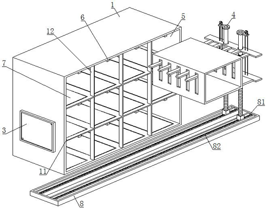 Intelligent building monitoring device based on Internet of Things terminal