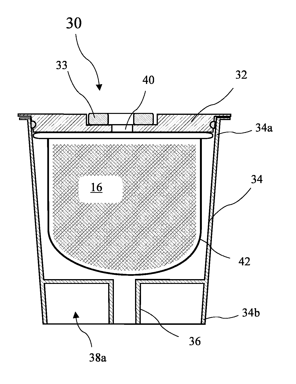 Single Serving Reusable Brewing Material Holder