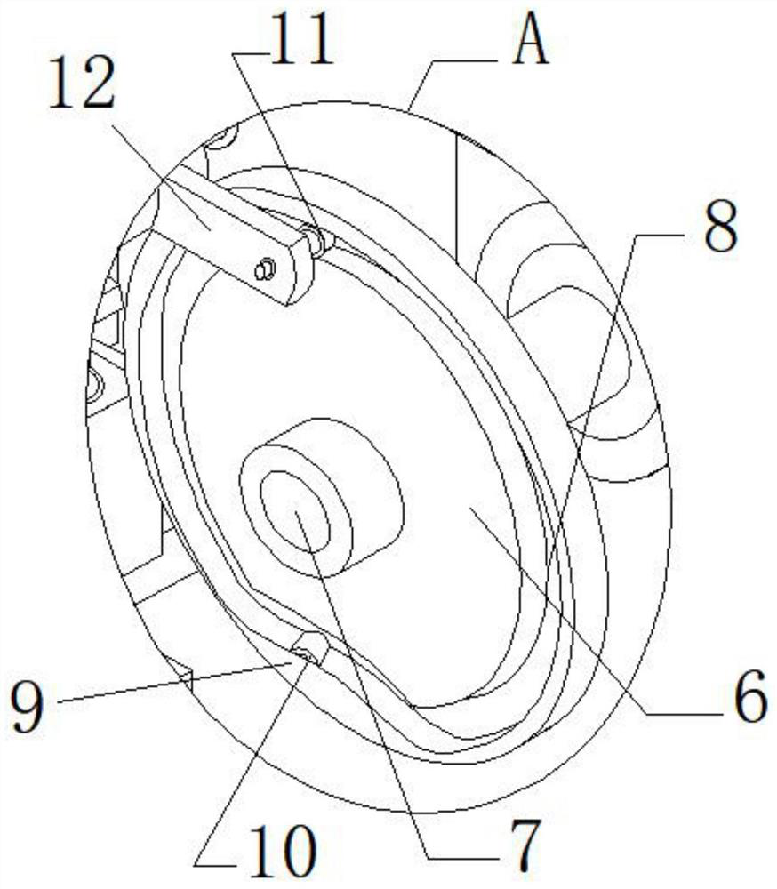 Distance-adjustable fixed-distance point-breaking type cutting device for plastic film cutting