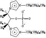 1,1'-dialkyl-3,3'-(2-phosphate-1,3-propylidene)imidazolium compound and preparation method thereof