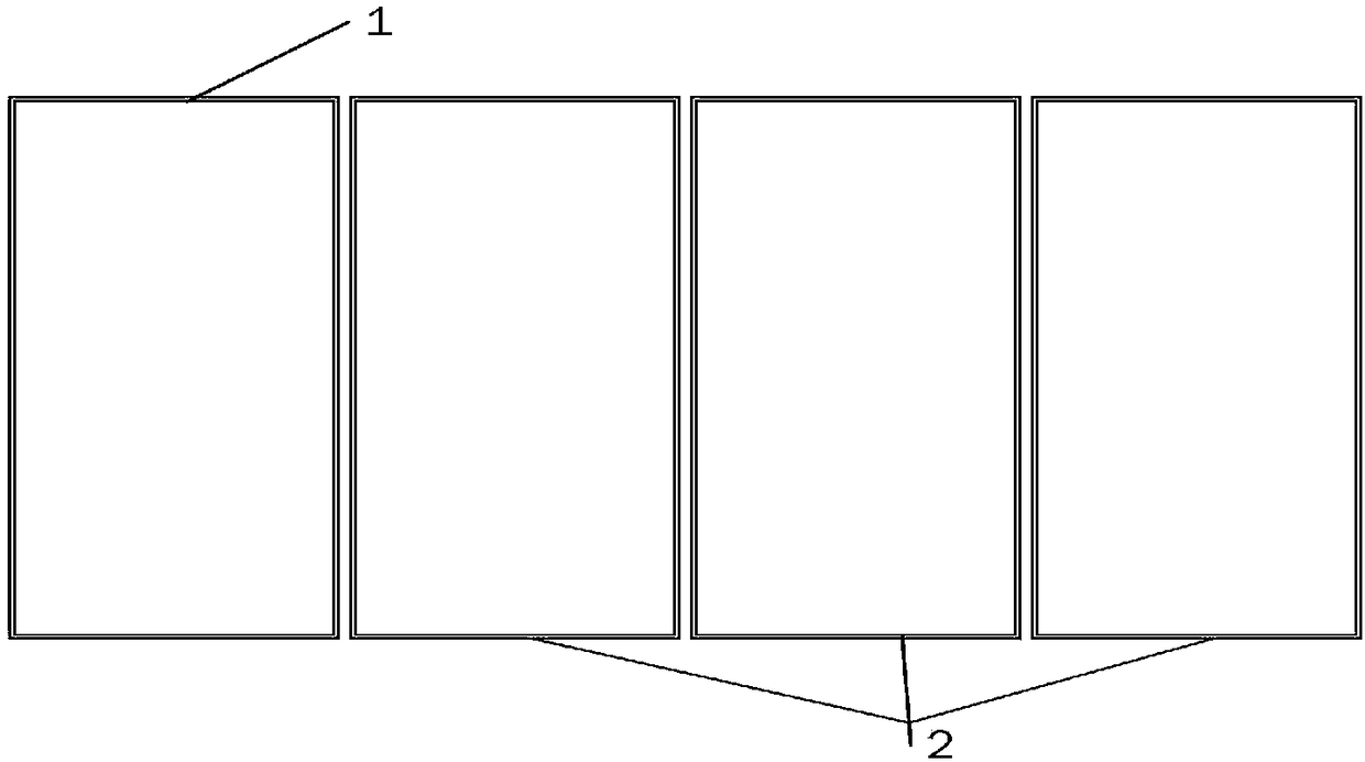 Modular combined cabinet freezer