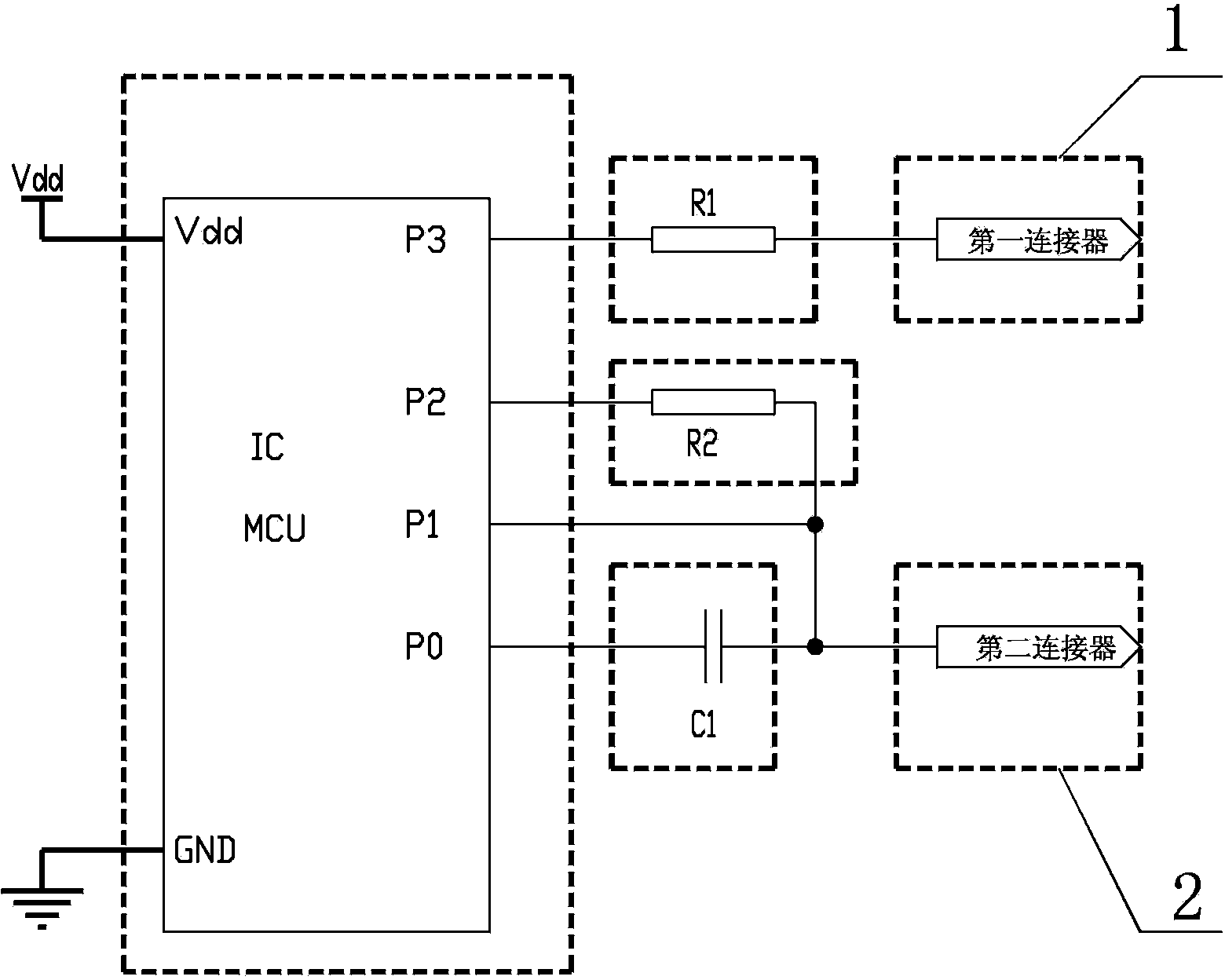 Gas appliance flame ionization current detecting circuit and detecting method thereof