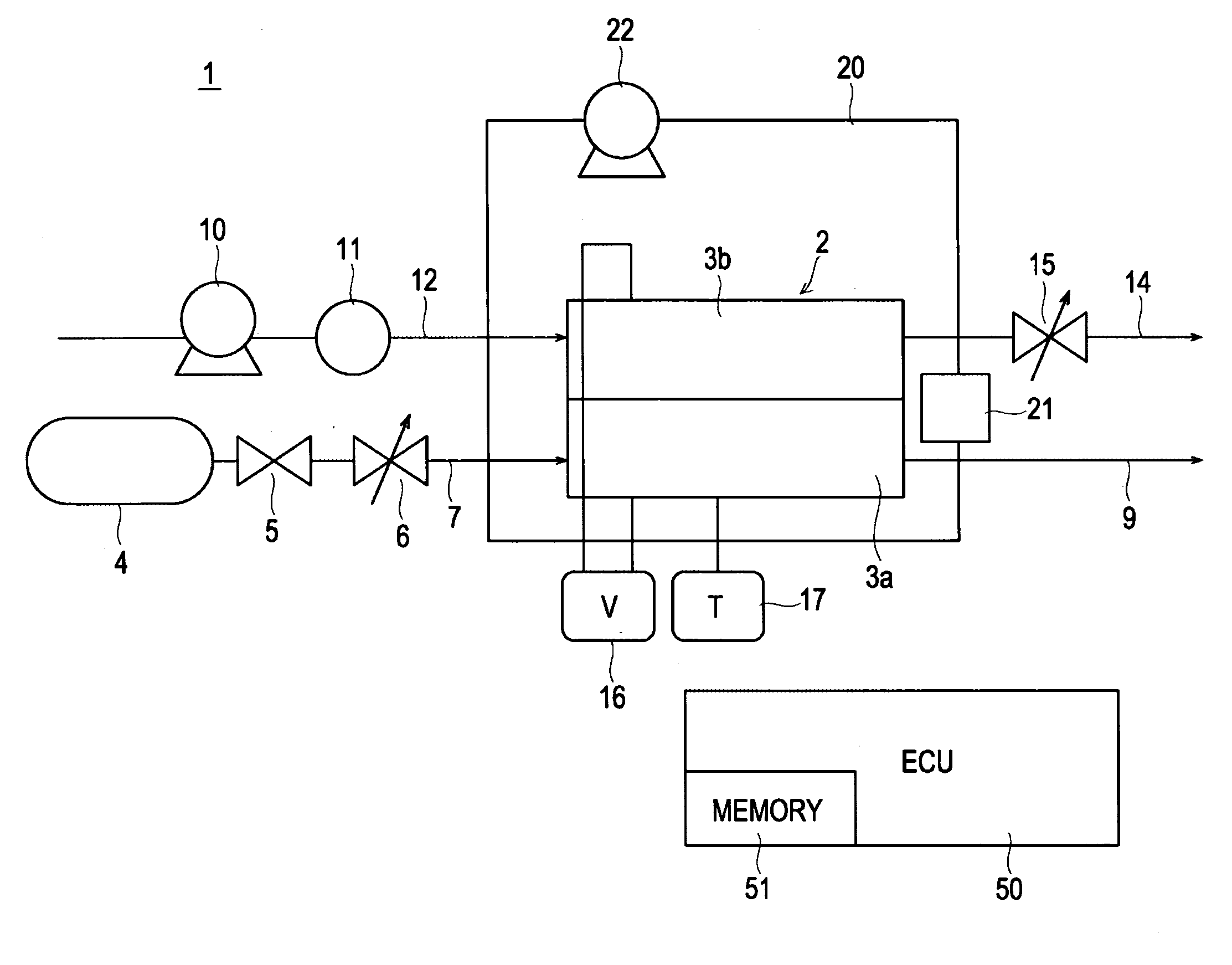Fuel cell system and method for recovering performance of a  fuel cell