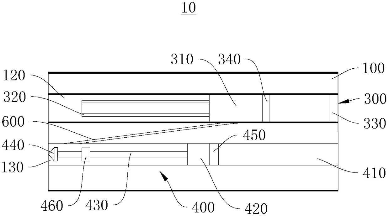 Rock core drilling and sampling device under microgravity environment and sampling method