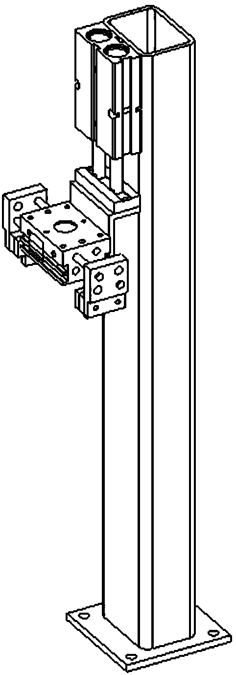 Irregular-shaped radiating fin automatic assembling device