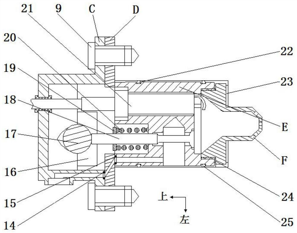 Heat jet mechanism of lean-burn engine and combustion system of heat jet mechanism