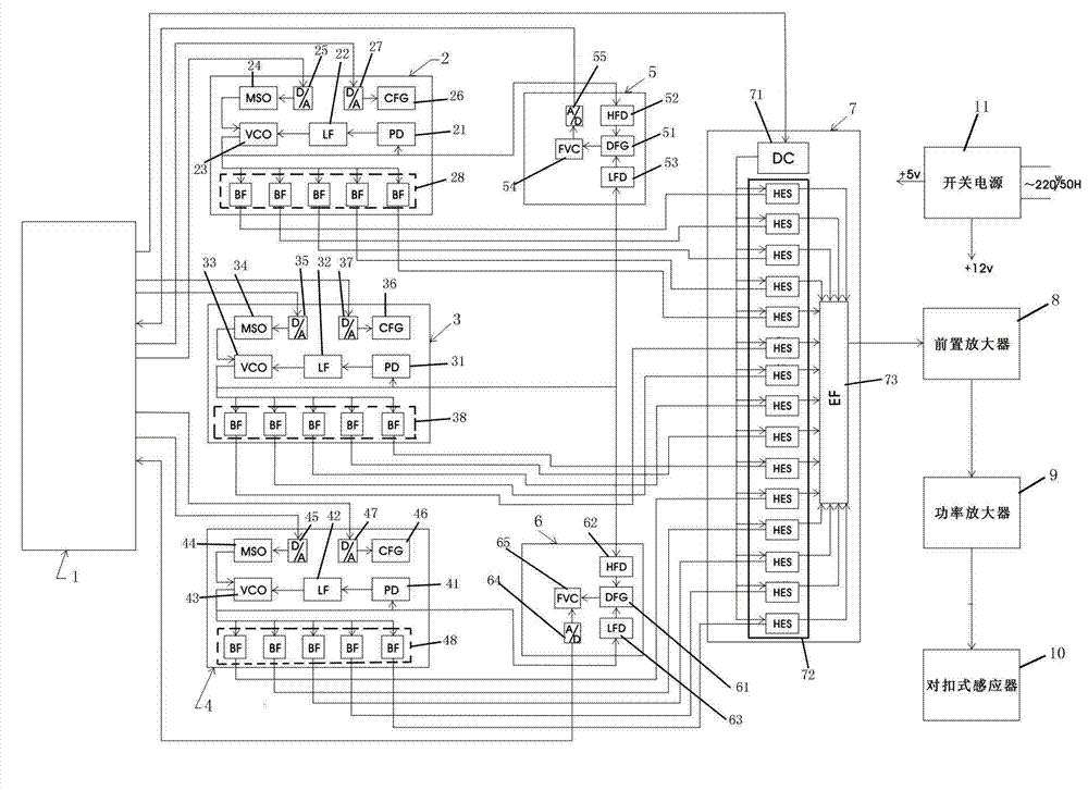 Double-buckling type intelligent full-automatic scale borer and descaling method