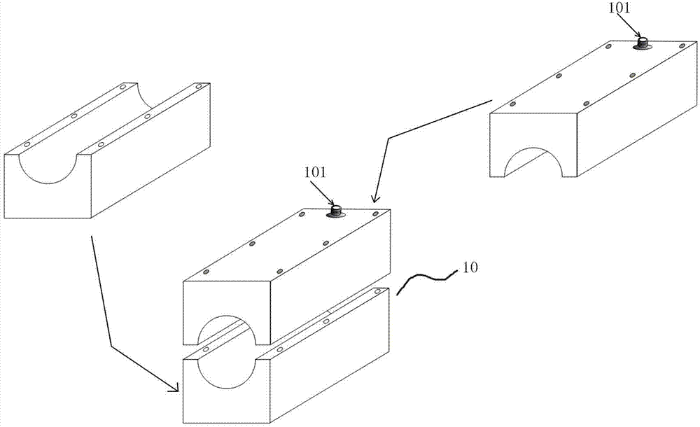 Double-buckling type intelligent full-automatic scale borer and descaling method