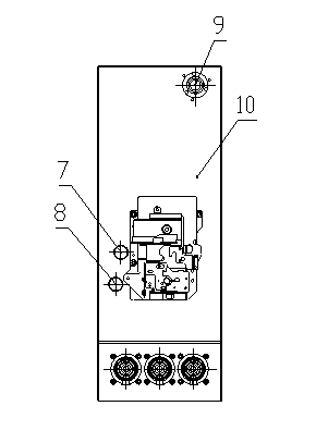 Combined switch appliance air chamber