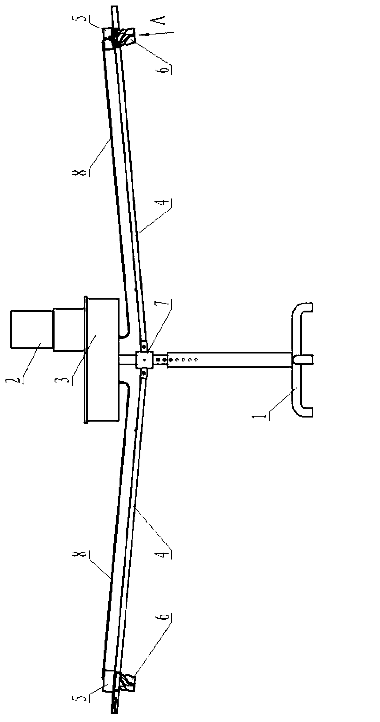 Automatic feeding and aerating device for pound