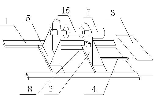 Optical fiber winding machine provided with wire pressing wheel