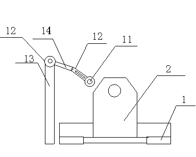 Optical fiber winding machine provided with wire pressing wheel