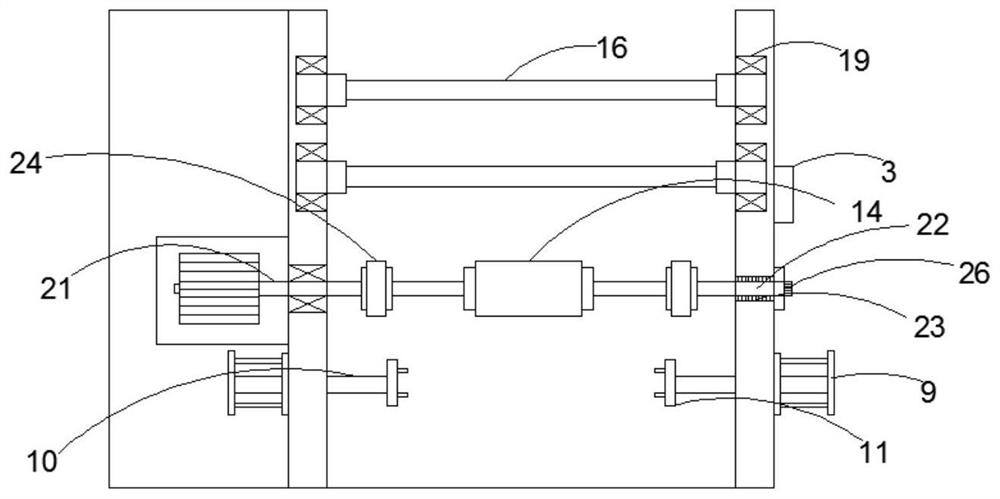 Paper feeding mechanism for flexible plate printer