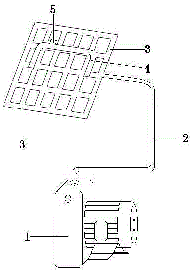 Integral transfer device for poultry eggs on supporting body