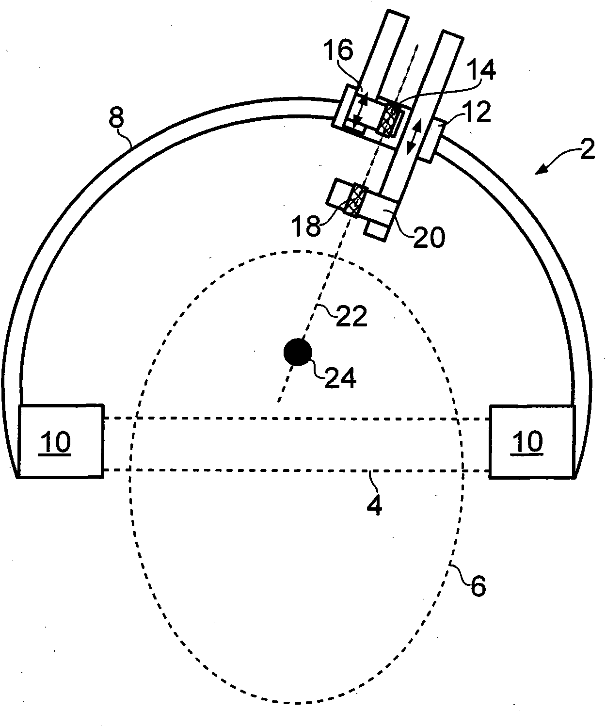 Apparatus for stereotactic neurosurgery