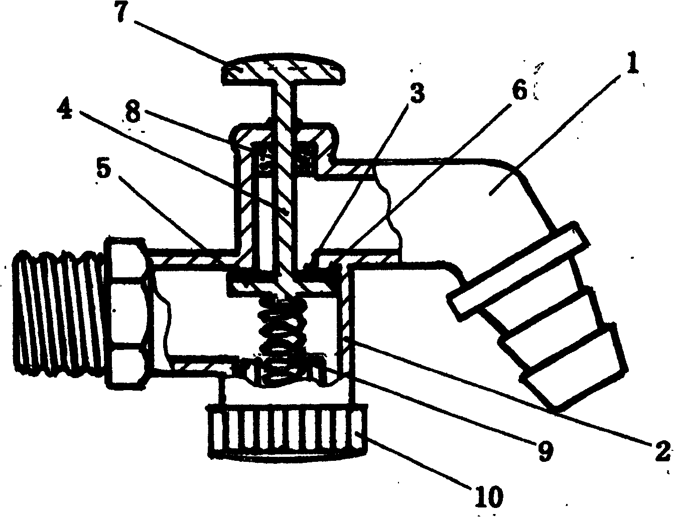 Tap water nozzle