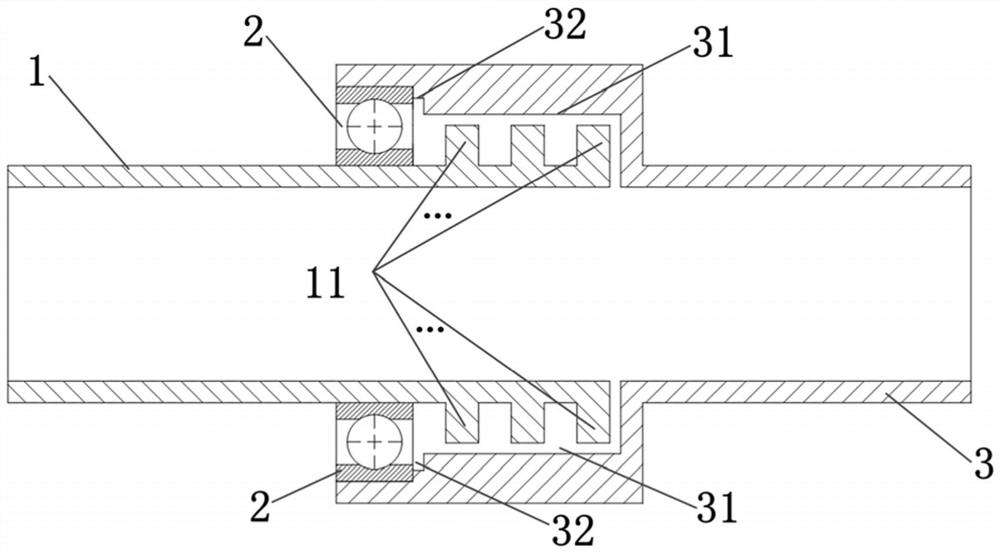 Broadband non-contact circular waveguide rotary joint and design method