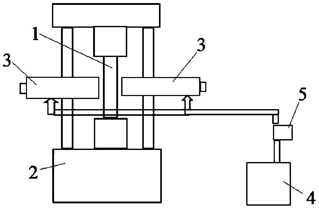 Cooling device and cooling method for high-frequency fatigue testing machine sample cooling