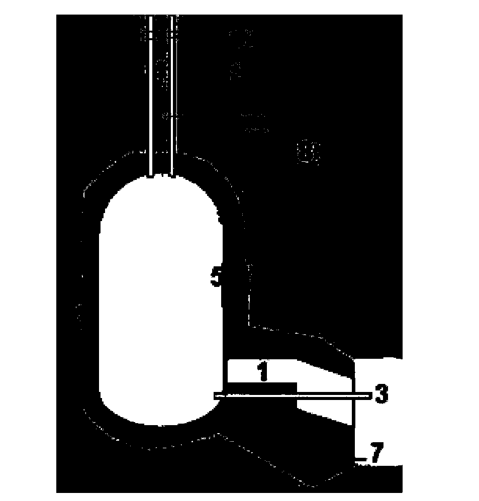 High-pressure gas preservation method