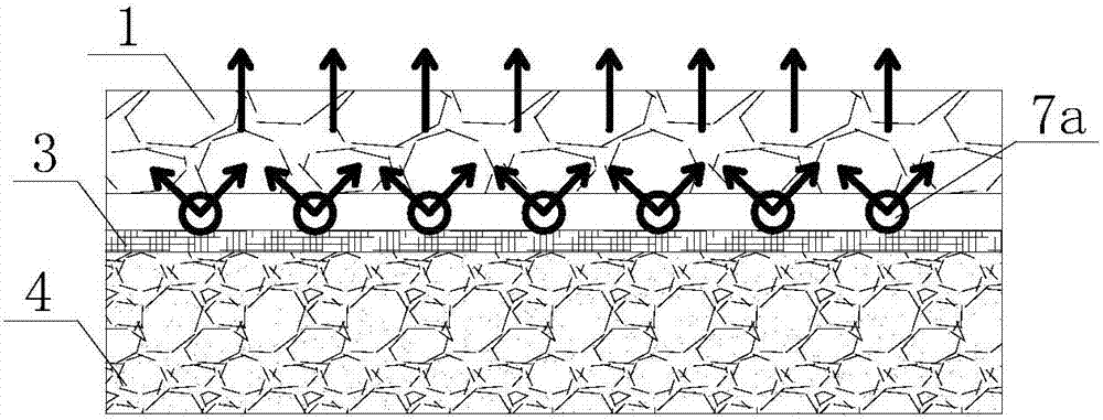 Maintenance method of dust removal and drainage macroporous asphalt pavement with graded crushed stone composite layer