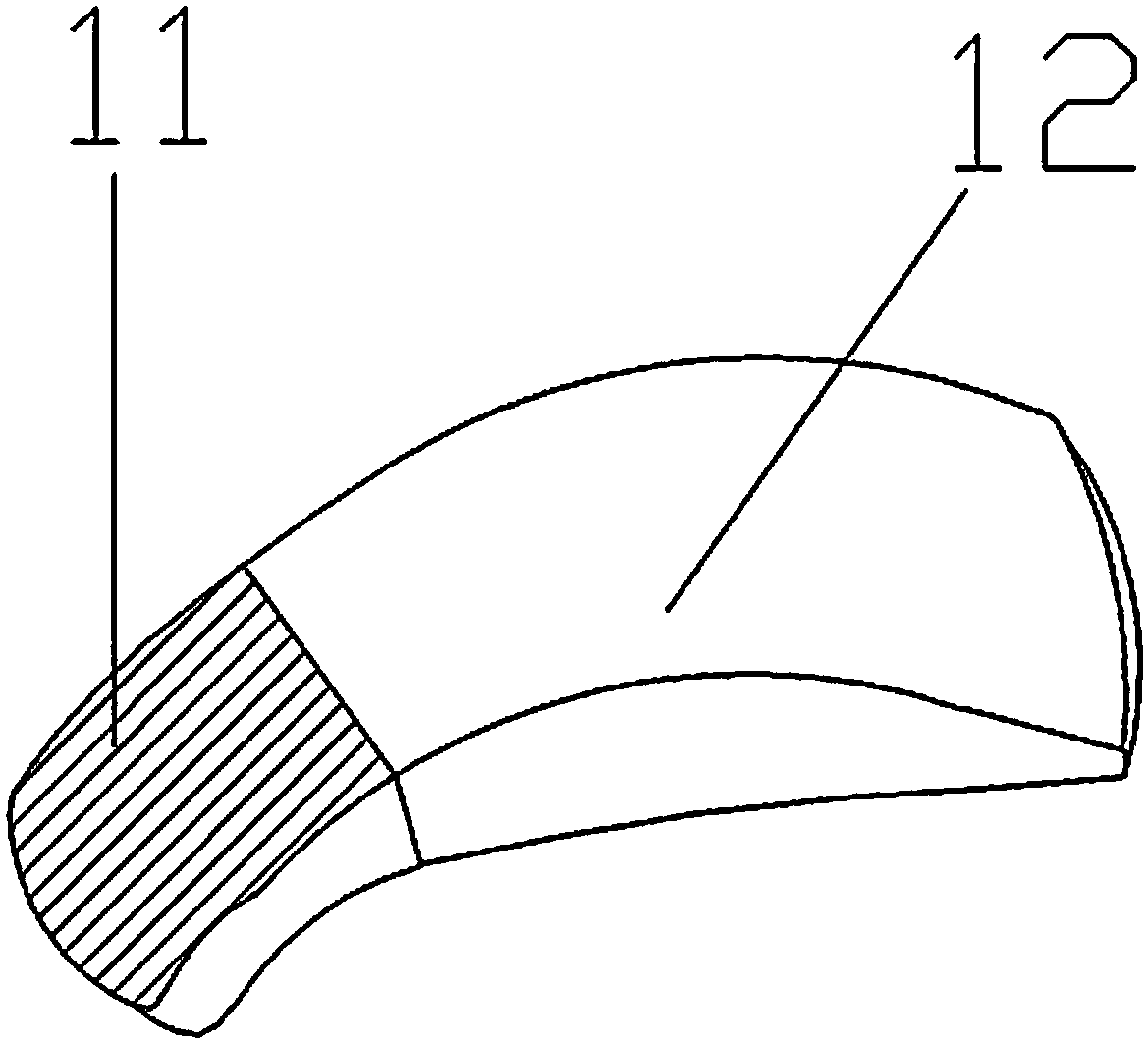 Wide angle automobile front headlamp