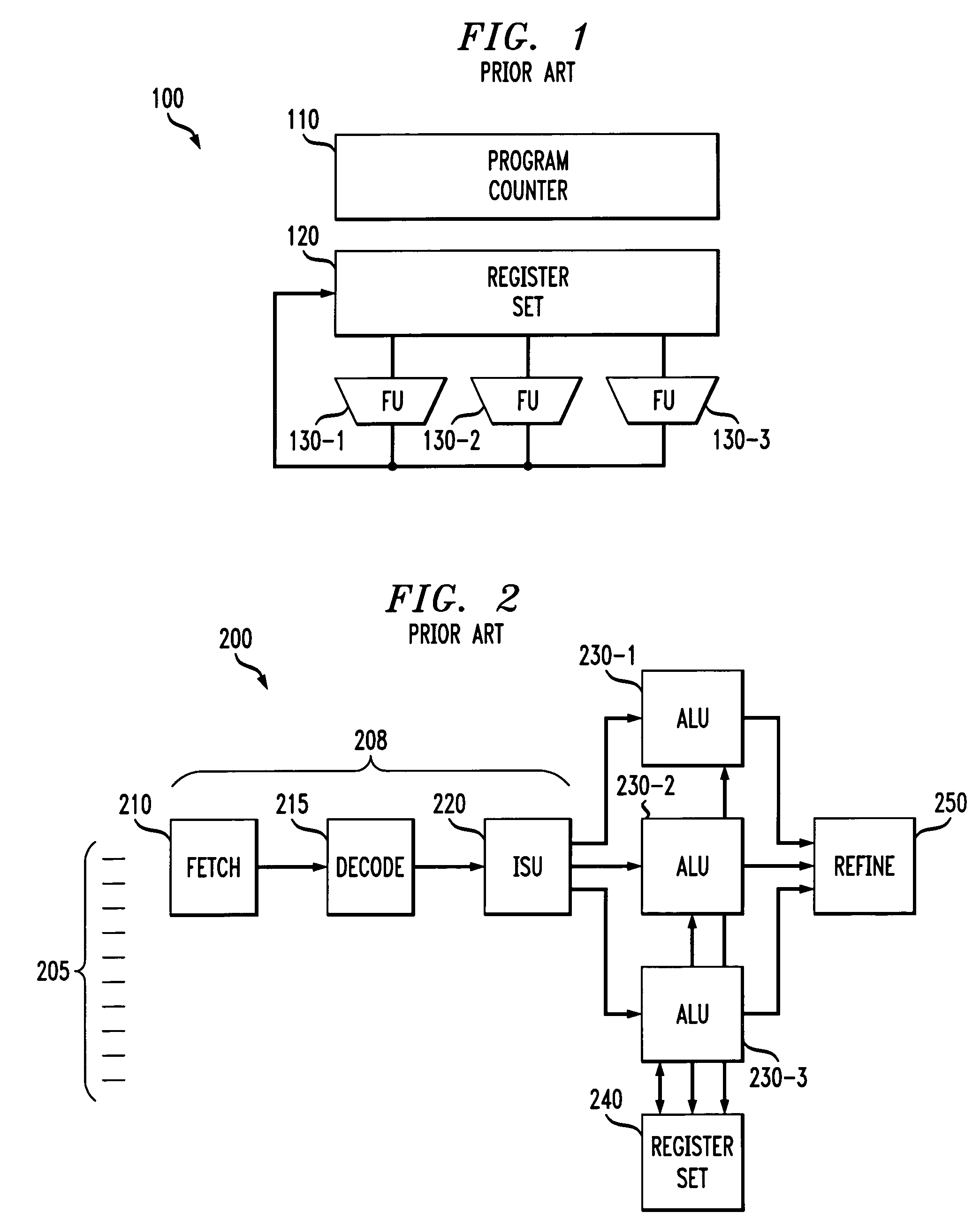 Method and apparatus for splitting packets in multithreaded VLIW processor