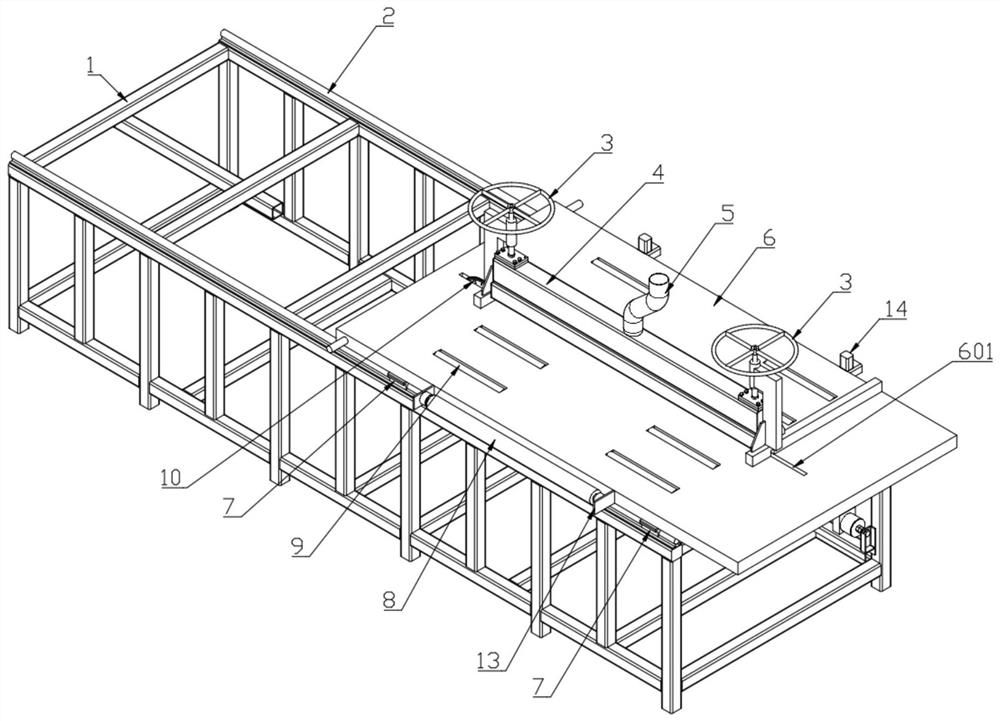 A middle splitting machine for plates