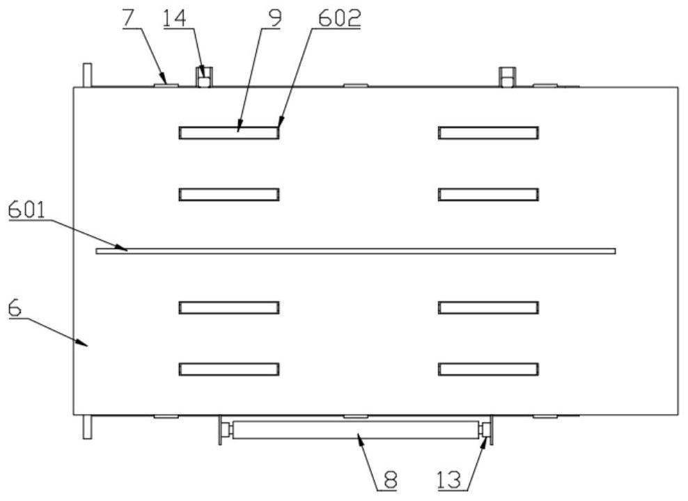 A middle splitting machine for plates