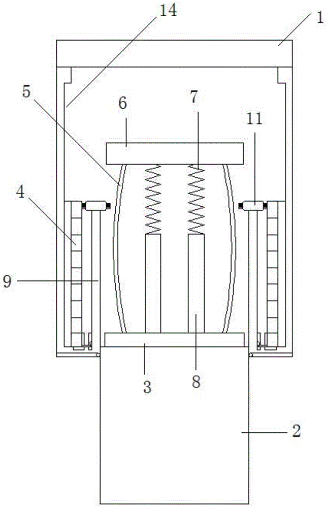 Contact switch structure
