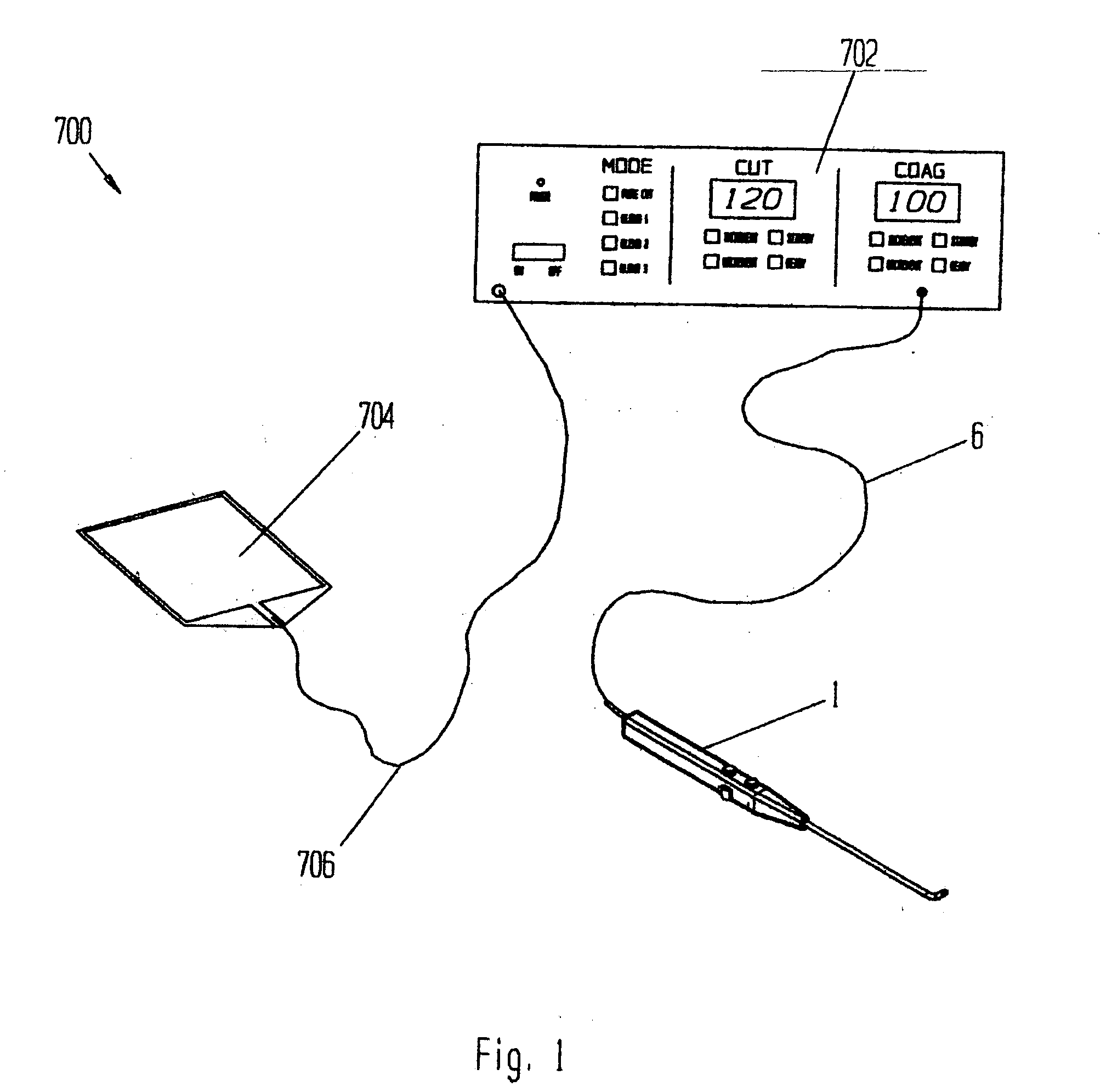 Electrosurgical device with floating-potential electrodes