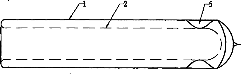 Vacuum collector tube and manufacturing method thereof