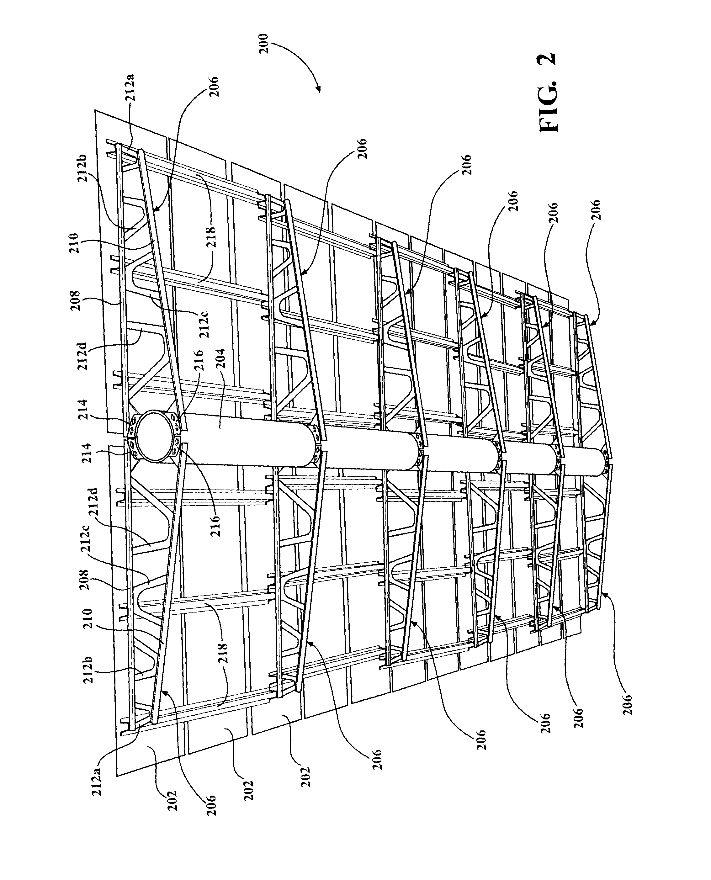 Support Frame Assembly And Method Of Forming A Support Frame Assembly