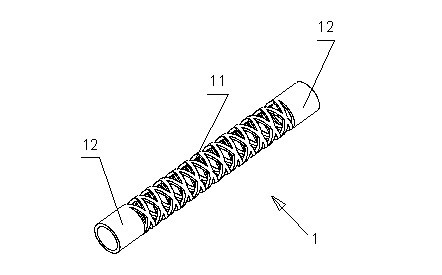 Hollowed-out transmission part for multi degree of freedom transmission mechanism