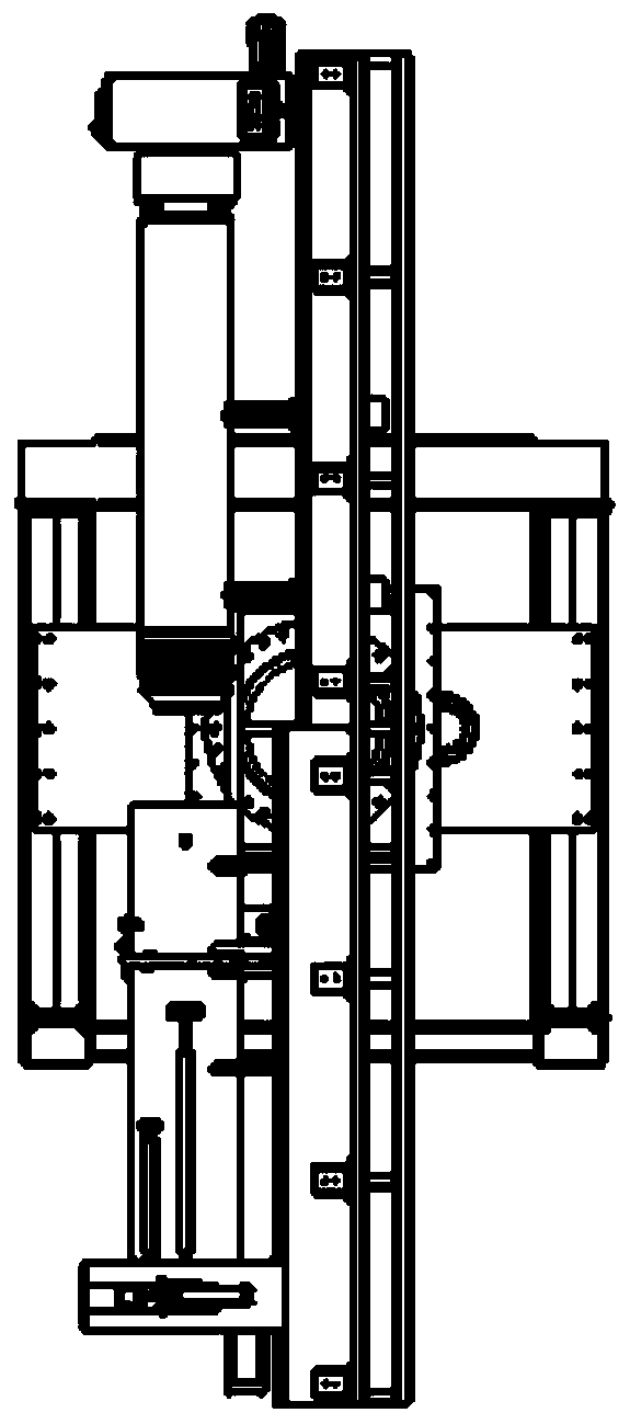 A column oil cylinder automatic assembly machine