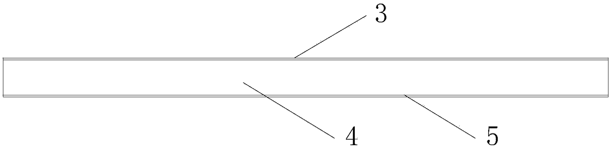 Method for reinforcing concrete floor by H-shaped steel