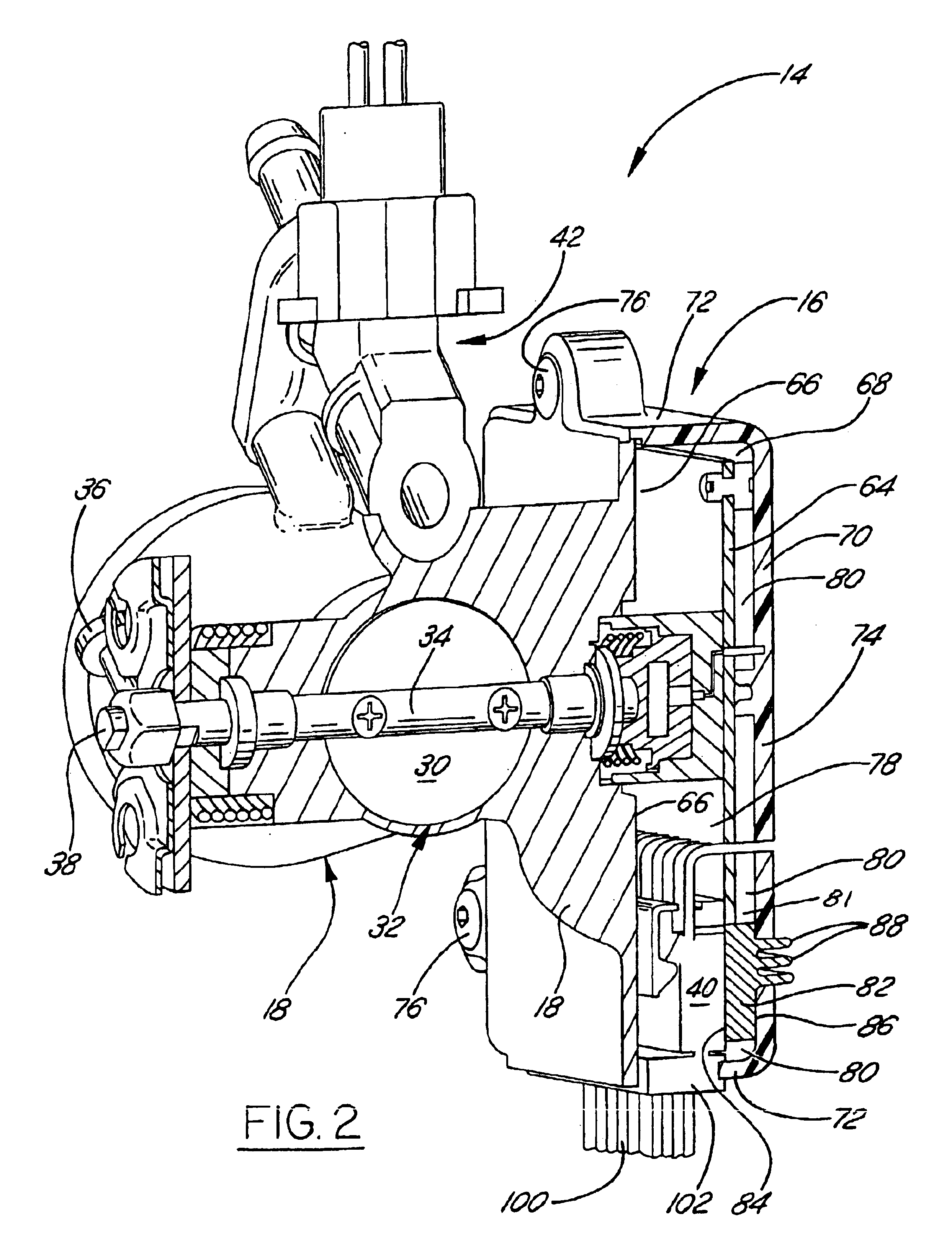 Throttle body assembly for a fuel injected combustion engine