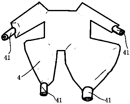 Tactile feedback exoskeleton device based on vibration and pneumatic combination