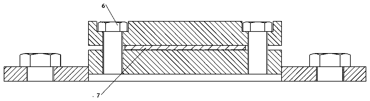 Tension and anchorage system and method of prestressed carbon fiber plate in concrete structure
