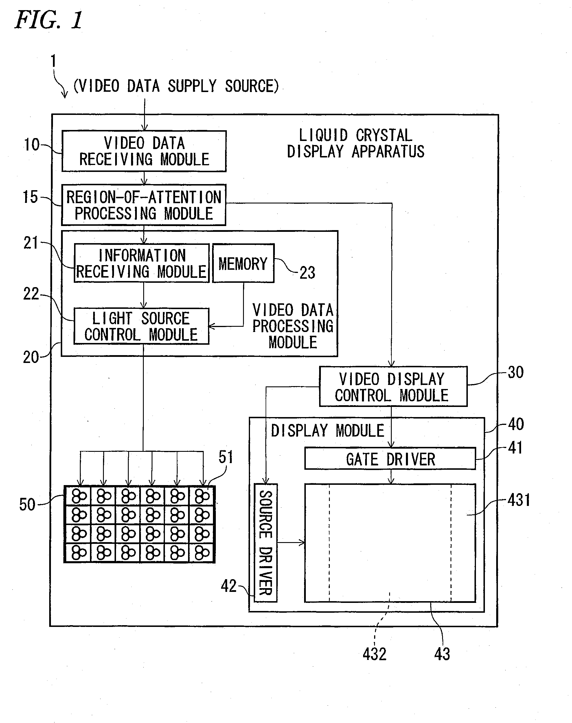 Video display apparatus and video display method