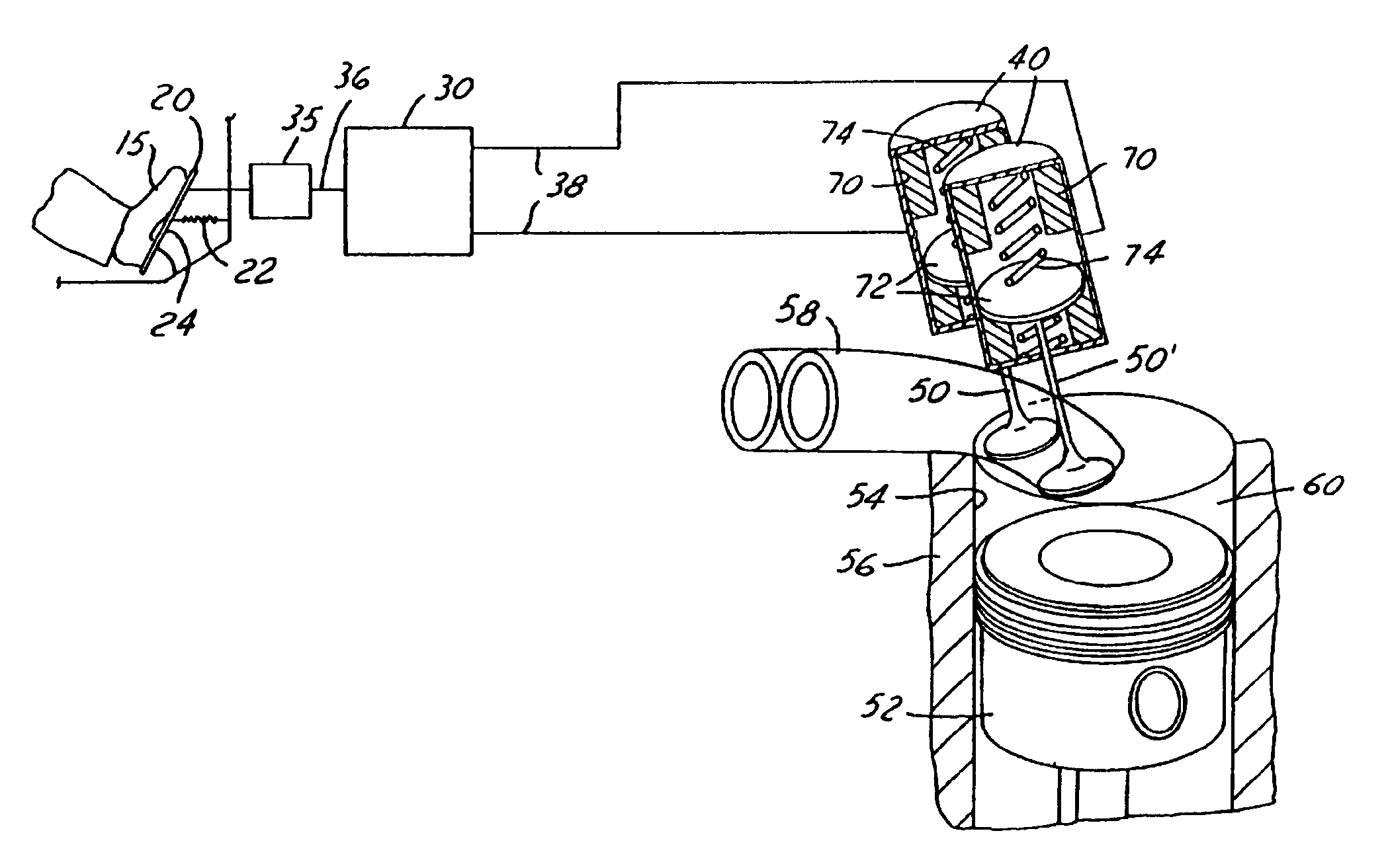 Intake valve timing in multi-valve, camless engines