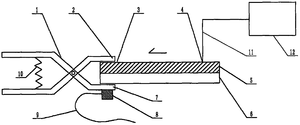 Easily-dismantlable dual-drive-coupled detection apparatus for swine influenza subtypes