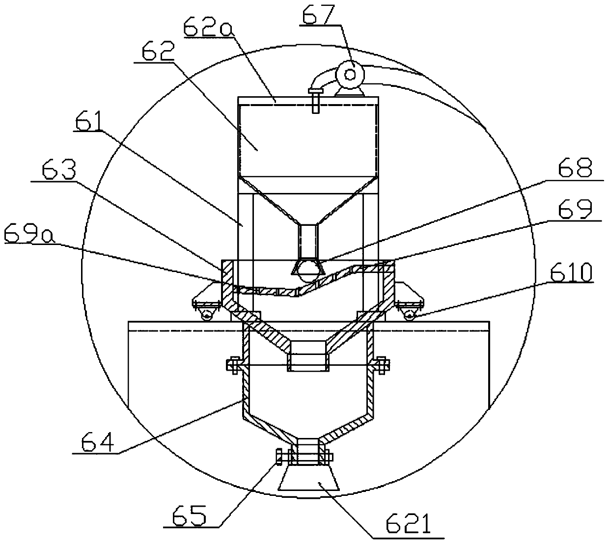 Novel building material detection device