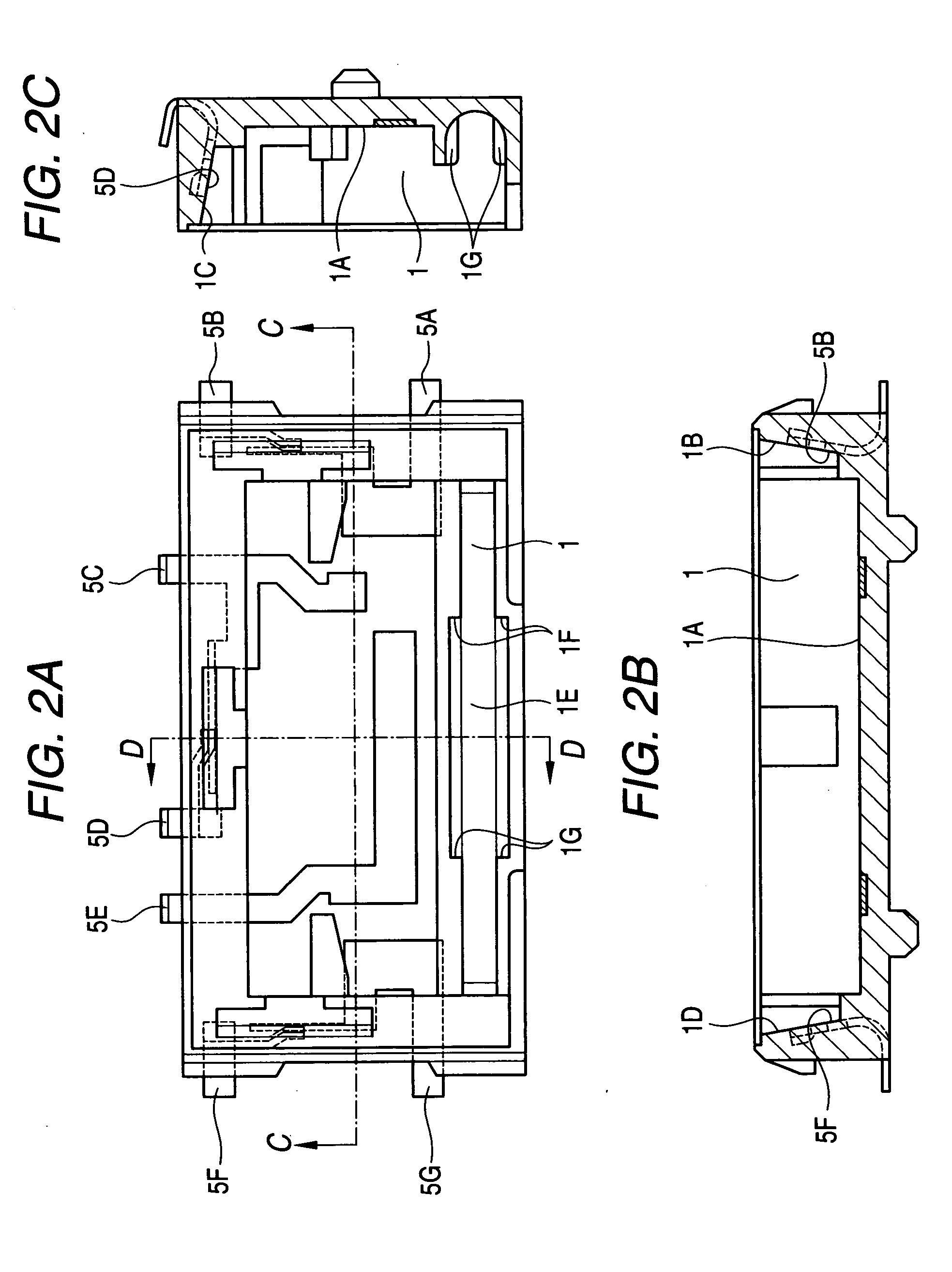 Push slide switch