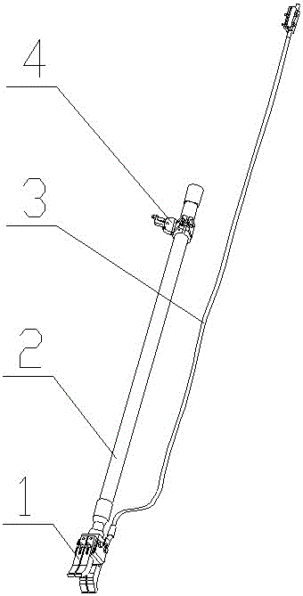 Flexible ground wire ice melting wiring apparatus