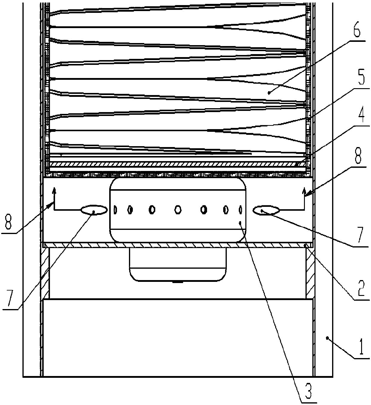 A kind of unmanned aerial vehicle and its parachute opening device