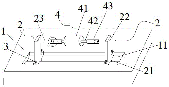 A quick-release and quick-take winding device