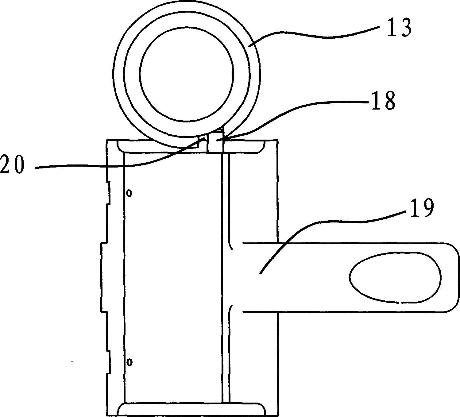 Disk brake slack self-adjusting mechanism